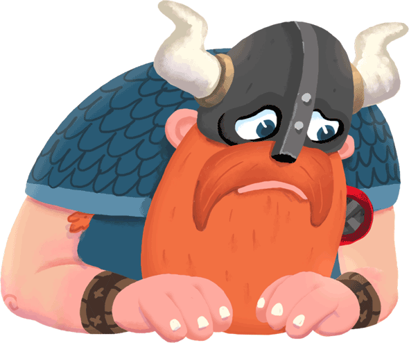 Викинг Олаф - маскот Opera VPN