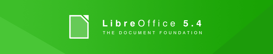 LibreOffice 5.4.0 — крупное обновление свободного офисного пакета