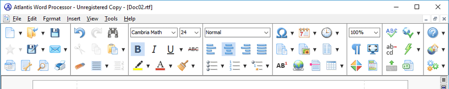 Atlantis Word Processor 3.0 — новая версия с новым интерфейсом