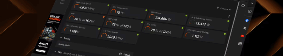 AMD Ryzen Master 3.0.2 — добавлена поддержка старых процессоров Ryzen 5000