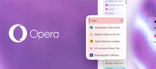 Opera 134 — добавлен функционал вертикальных вкладок