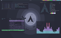 Интерфейс Arch Linux
