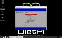 Интерфейс DietPi