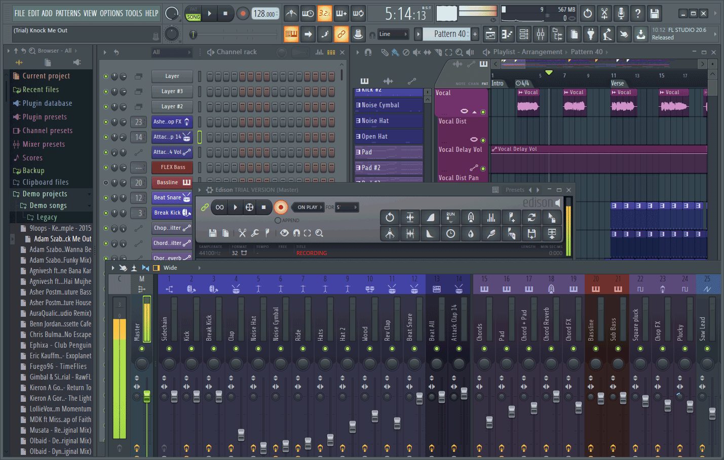 Настраиваемый интерфейс в FL Studio 