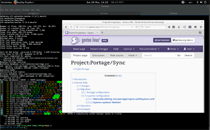 Интерфейс Gentoo Linux