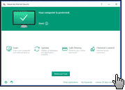 Скриншот Kaspersky Internet Security 1