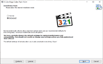 Интерфейс K-Lite Codec Pack