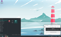 Интерфейс Manjaro
