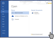 Скриншот Microsoft Office 2