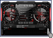 Скриншот MSI Afterburner 1
