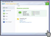 Скриншот ESET Smart Security 1
