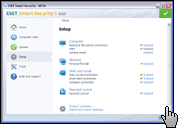 Скриншот ESET Smart Security 4