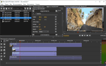 Интерфейс Olive Video Editor