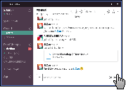 Скриншот Slack 1