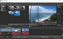 Интерфейс Vegas Pro